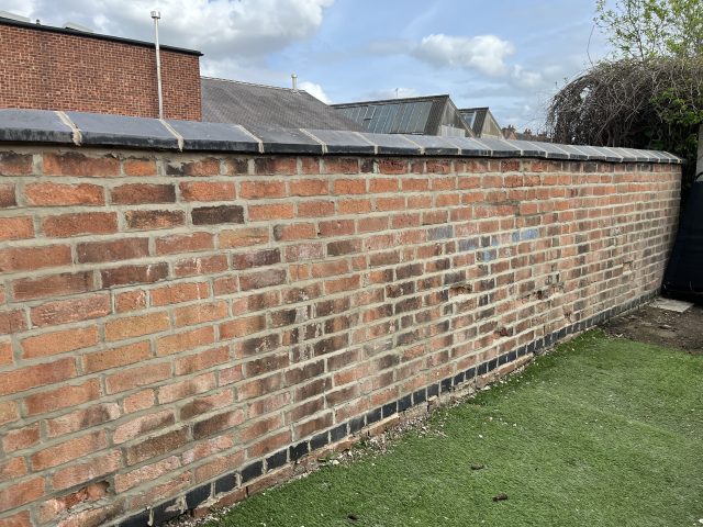 Long Eaton wall repointing